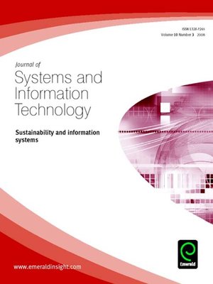 cover image of Journal of Systems and Information Technology, Volume 10, Issue 3